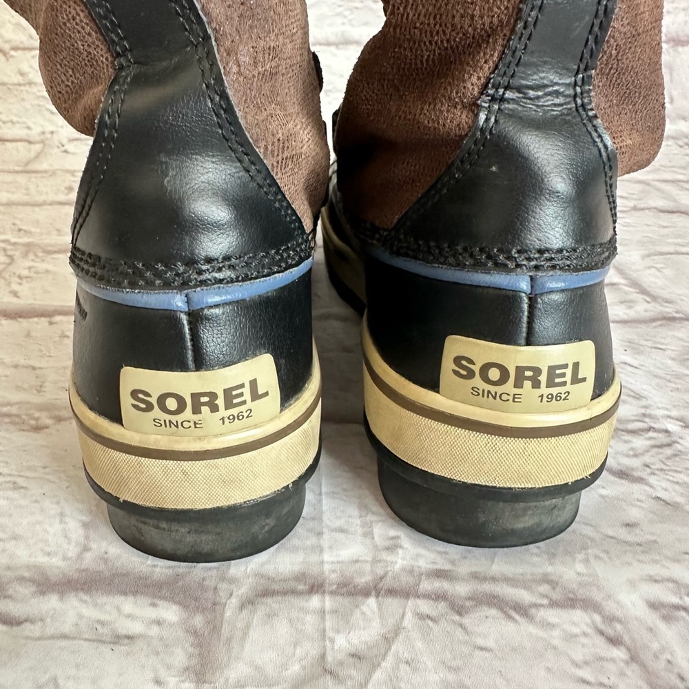 Sorel Women’s 6 Shoe Tivoli Lace Up High Duck Boot Winter Rubber Leather - Picture 14 of 14